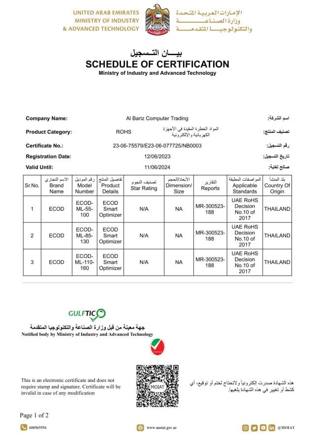 Certificate 1