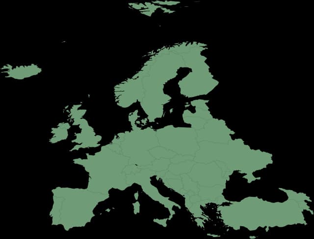 Map of Europe